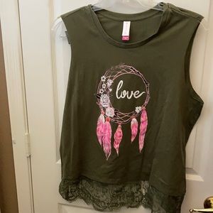 Junior no boundaries love tank xxxl